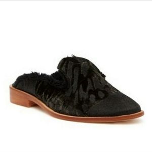 Free people Butterfly Effect Faux Fur Mule